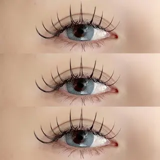 マツエク・マツパ 【那覇/束感まつ毛】 ｷｬﾒﾙのマツエク・マツパデザイン