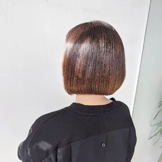 ショート 浜田りほ Luxbe 博多バスターミナルのヘアスタイル