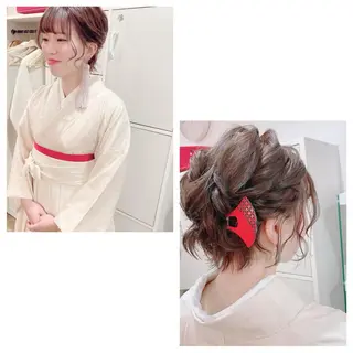 ヘアアレンジ GRANLUSSO 〜グランルッソ駅前店所属・木口 嘉美のヘアスタイル