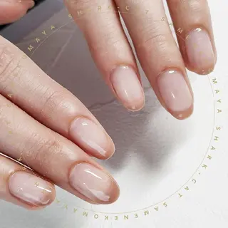 ネイル サメ猫 マーヤのネイルデザイン