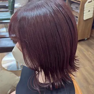 ショート カラー レイヤー/透明感 カラー🫧‪平井のヘアスタイル