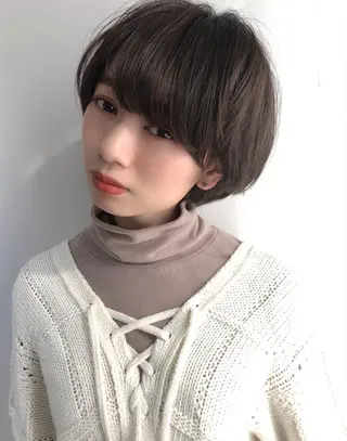ショート eins.hair所属・過去一の柔髪ヘア 🌿einshairのヘアスタイル