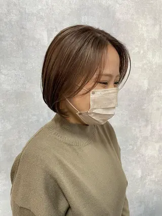 ショート C’LD hair  produce /シールドヘア所属・モテ髪/ボブ/ショー ト/アダチフウトのヘアスタイル