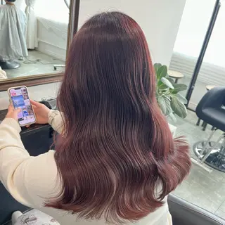 ロング カラー 🌈カラー特化 ハイトーンけいと🌈のヘアスタイル