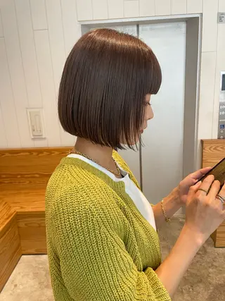 ショート カラー Kouta/似合わせ /パーマ/カラーのヘアスタイル