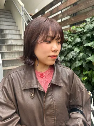ミディアム カラー MAI ⠀ ⠀ ⠀のヘアスタイル