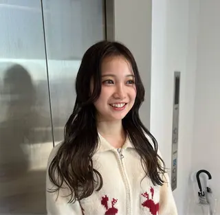 ロング カラー レイヤー/透明感 カラー🌿KANTAのヘアスタイル