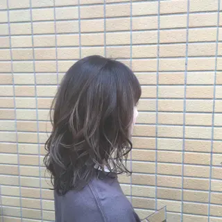 ロング カラー しのはら まどかのヘアスタイル