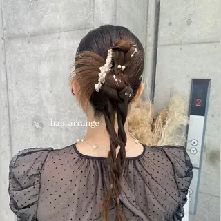 ヘアアレンジ 個性派ヘアアレンジ 🎀✨Ainaのヘアスタイル