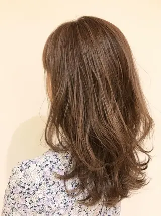 セミロング カラー ハイライト/髪質改善 ✂️十河祐輝のヘアスタイル