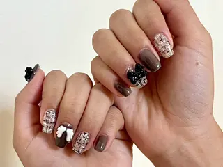 ネイル 💖Prune Blanche Nail神田ネイルサロン所属・kanda_nail ネイルモデル募集中のネイルデザイン
