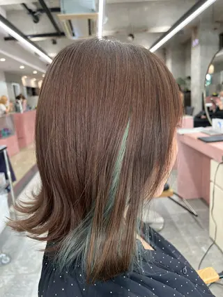 ミディアム 森綱 悠 /栄/ボブのヘアスタイル