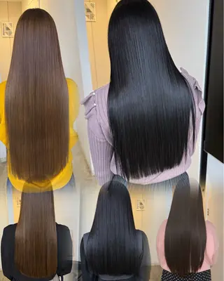 セミロング 池袋髪質改善 タニグチのヘアスタイル