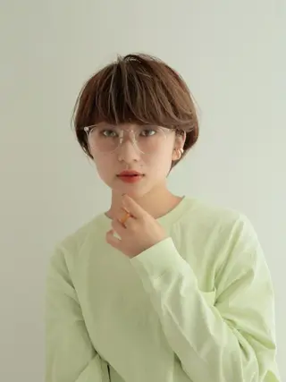 ショート ショート/縮毛矯正 紺野紘三のヘアスタイル