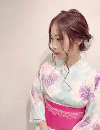 ロング ヘアアレンジ GRANLUSSO 〜グランルッソ駅前店所属・木口 嘉美のヘアスタイル