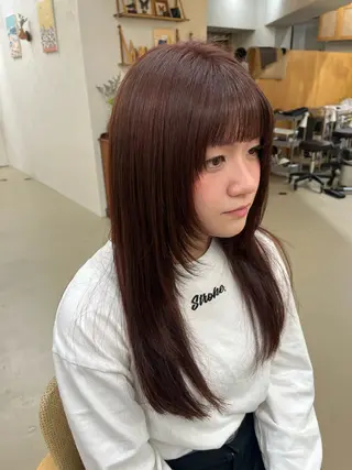 ロング カラー DENALI HAIR所属・宇野澤 銘のヘアスタイル