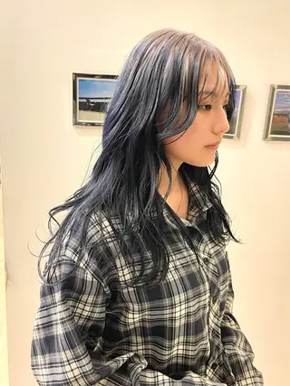 ロング カラー レイヤーカットとハイ トーン/HIROKIのヘアスタイル