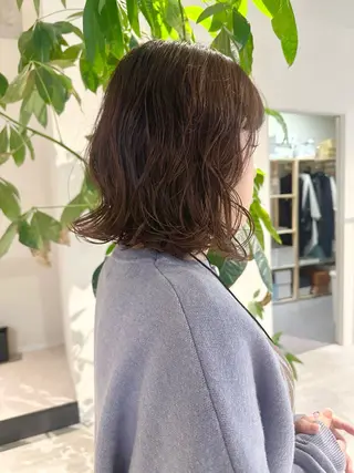 パーマ シェアサロンコネクト所属・Chiho/ 博多/パーマ/ボブのヘアスタイル
