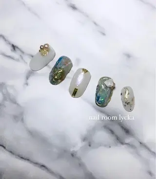 ネイル ﾈｲﾙﾙｰﾑﾘｯｶ 𝐦𝐚𝐲𝐮のネイルデザイン