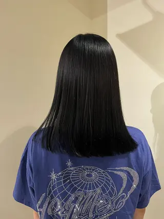 セミロング mao /HUI金山のヘアスタイル