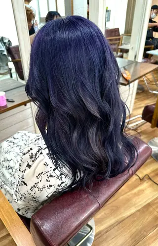 ロング カラー ALLENhair 森野太一のヘアスタイル