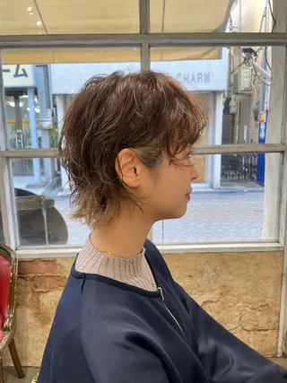 ショート 🦖うる艶カラー🦖 izumiのヘアスタイル