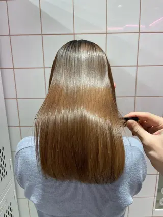 セミロング HARUKI MINATO JAPAN　東京店所属・川田大輝 ナチュラル モード/表参道のヘアスタイル