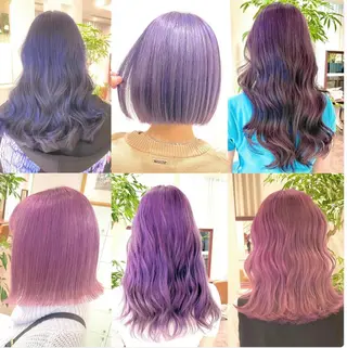 セミロング カラー ヘアアレンジ 🌹TikTok４万 ﾌｫﾛﾜｰ🌹AKIのヘアスタイル