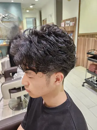 メンズ パーマ パーマ/縮毛矯正/ 韓国ヘア/副店長和田のヘアスタイル