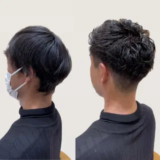 パーマ メンズ 【池袋店 店長】伊藤 昂樹/曲がる縮毛矯正のヘアスタイル