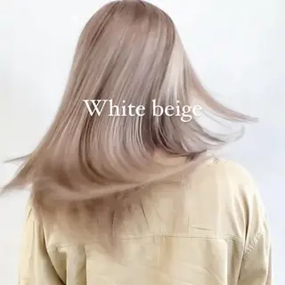 ミディアム カラー ハイトーン特化サロン 代表　中谷蓮のヘアスタイル