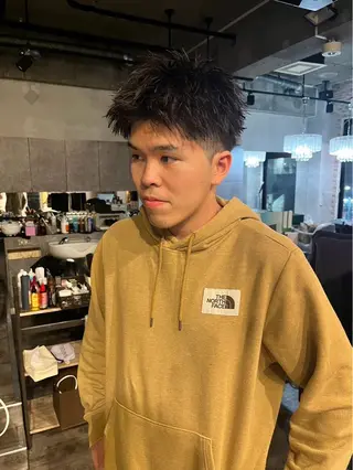 メンズ 堀込 昭吾☆特別価格☆のヘアスタイル