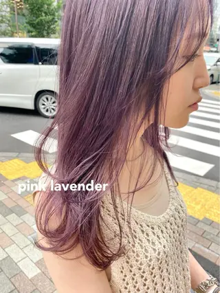 ロング カラー 赤み消し/透明感 🪽◝✩ 武者春花のヘアスタイル