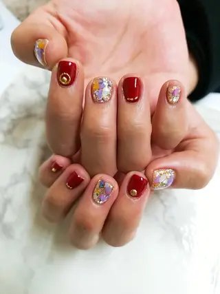 ネイル 河野ちえ (雑誌掲載サロン)のネイルデザイン