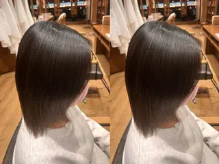 ミディアム 仲程 龍紅のヘアスタイル