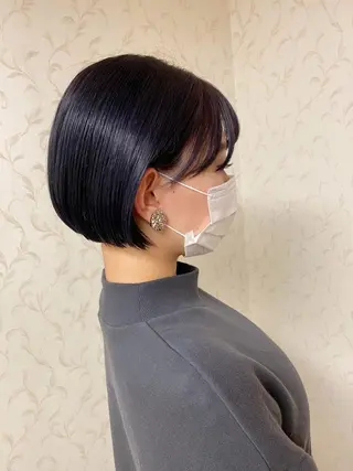 ショート カラー erika /韓国ヘアのヘアスタイル