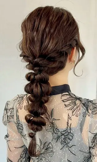 セミロング mana 💜のヘアスタイル