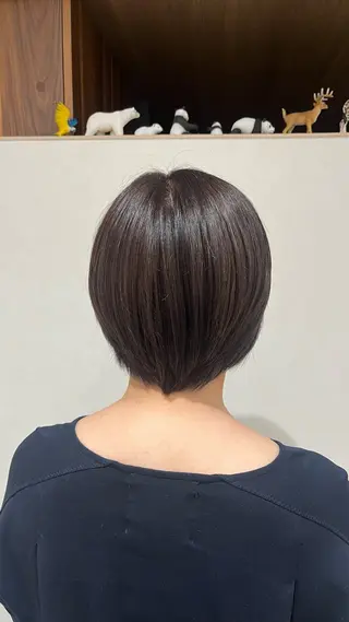 ショート カラー 米澤 奈央のヘアスタイル