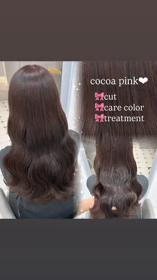 ロング 💎りあん/大須/栄 ブリーチなしWカラーのヘアスタイル