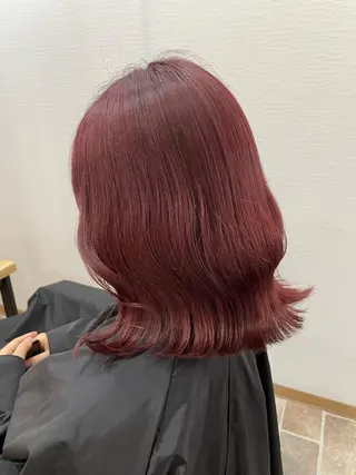 ミディアム カラー STAR RIVER所属・YUI/ ブリーチカラー🌷のヘアスタイル