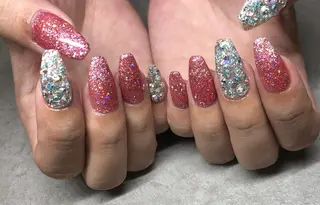 ネイル パラあり！フィルイン 推しネイル大歓迎！のネイルデザイン