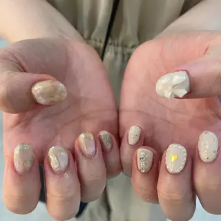 ネイル ゆびノさき茨木店 ニュアンス/アートのネイルデザイン