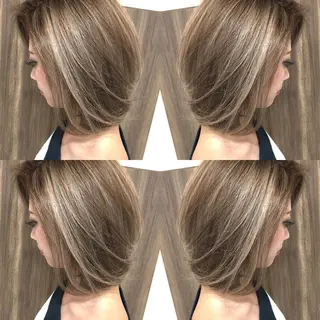 ショート カラー 井上 一平のヘアスタイル