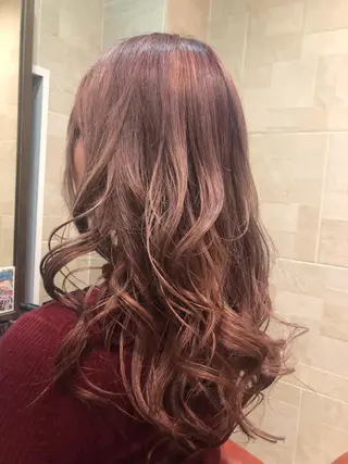 ロング カラー 美容室アークス所属・美容室ARKS 黒田杏奈のヘアスタイル