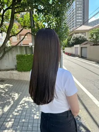 ロング カラー 【レイヤー/韓国風 /髪質改善】RINのヘアスタイル