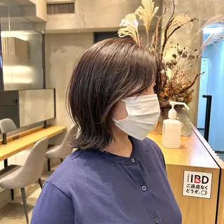 ショート ボブ・レイヤー 田中 励也のヘアスタイル