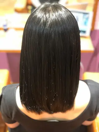 ミディアム 横田 章太のヘアスタイル