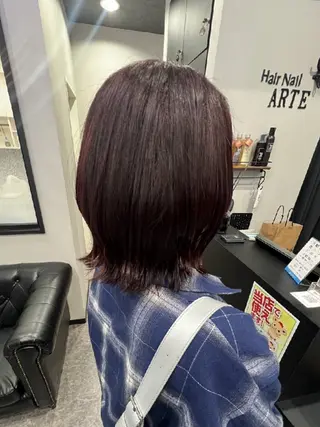 カラー 多田 遥香のヘアスタイル