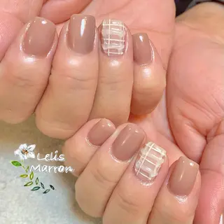 ネイル Lelis Marron所属・岸 侑李のネイルデザイン