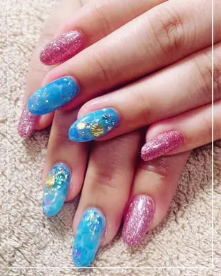 ネイル うるま市サロン Yuko Izawaのネイルデザイン